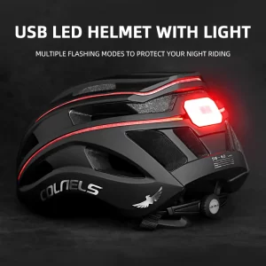 Bicycle Helmet MTB Ride LED Lights Racing Road Bike Helmet Men and Women Outdoor Sports Pro Cycling Casco Bicicleta Safety Cap